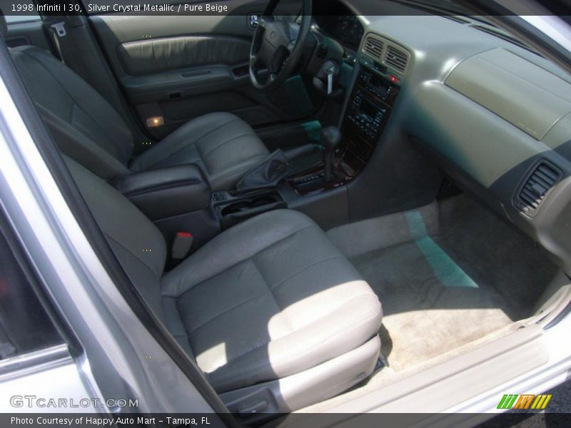 Silver Crystal Metallic / Pure Beige 1998 Infiniti I 30