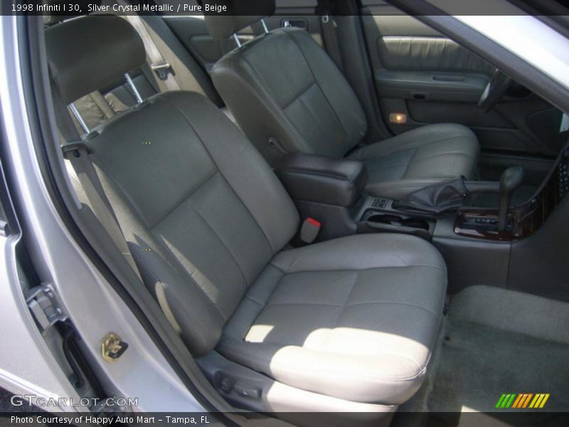 Silver Crystal Metallic / Pure Beige 1998 Infiniti I 30