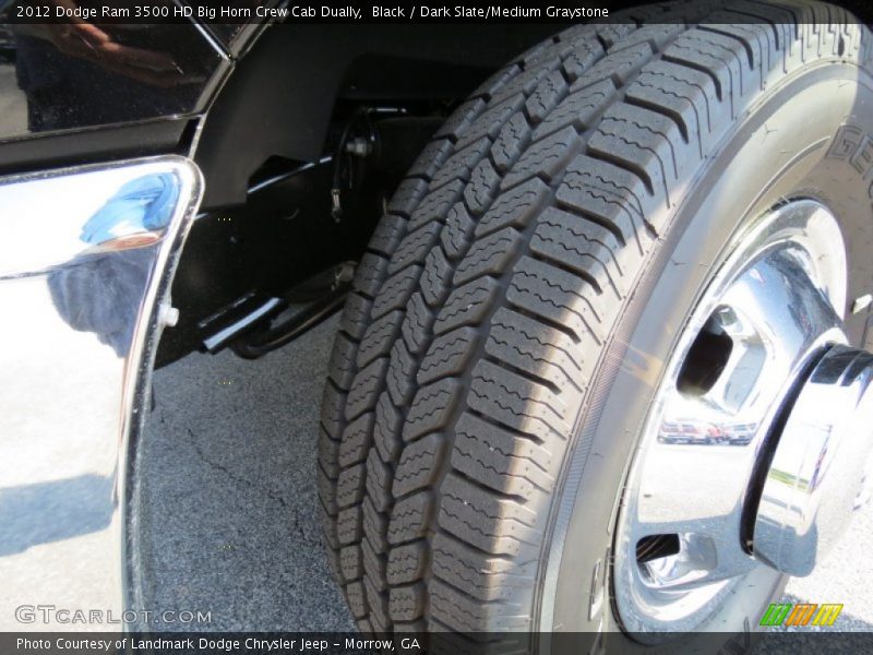 Black / Dark Slate/Medium Graystone 2012 Dodge Ram 3500 HD Big Horn Crew Cab Dually