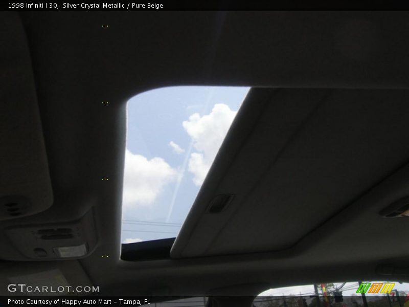 Silver Crystal Metallic / Pure Beige 1998 Infiniti I 30