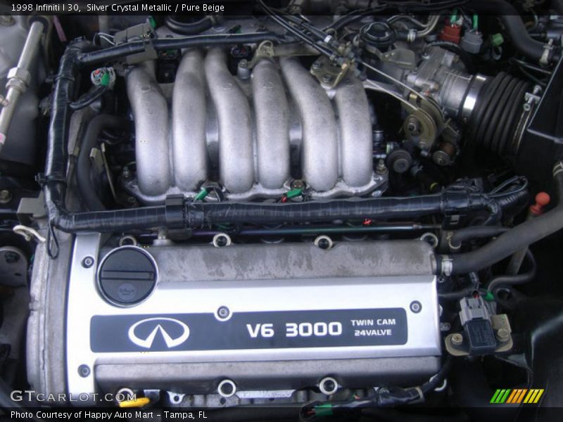 Silver Crystal Metallic / Pure Beige 1998 Infiniti I 30