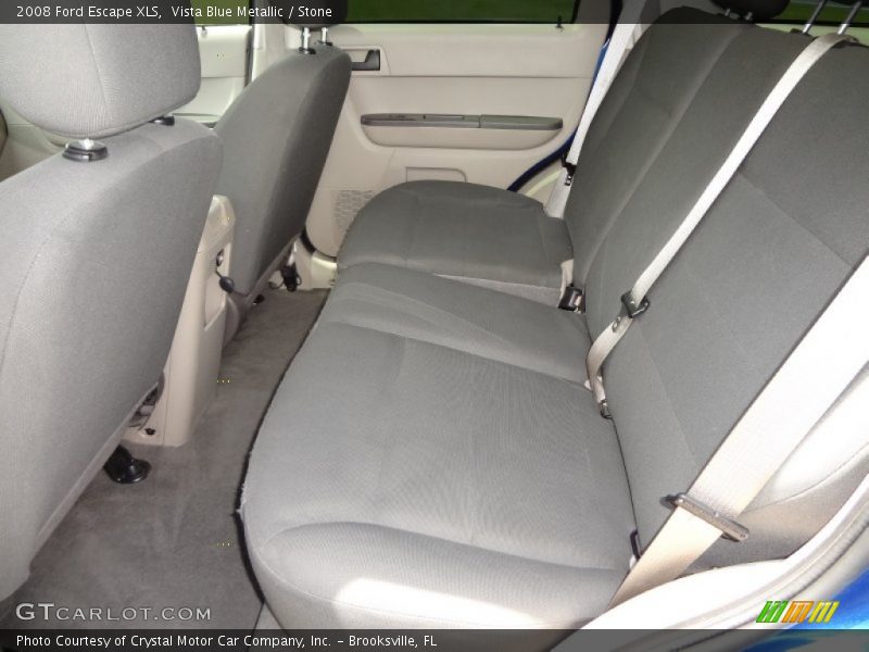 Rear Seat of 2008 Escape XLS