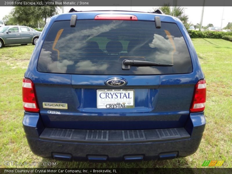 Vista Blue Metallic / Stone 2008 Ford Escape XLS