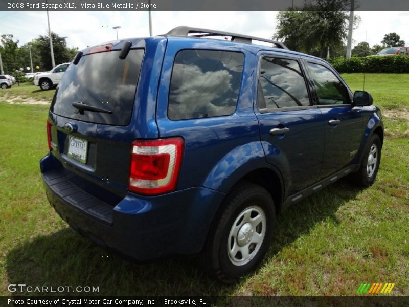 Vista Blue Metallic / Stone 2008 Ford Escape XLS