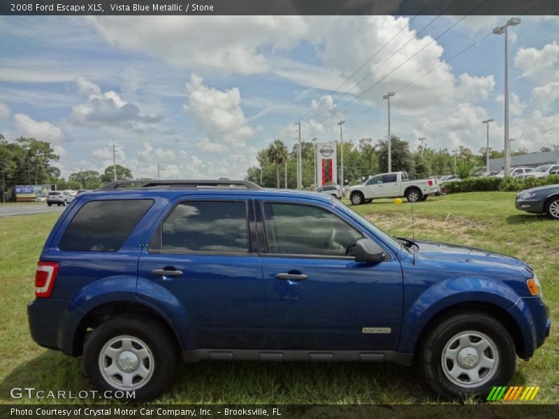 Vista Blue Metallic / Stone 2008 Ford Escape XLS