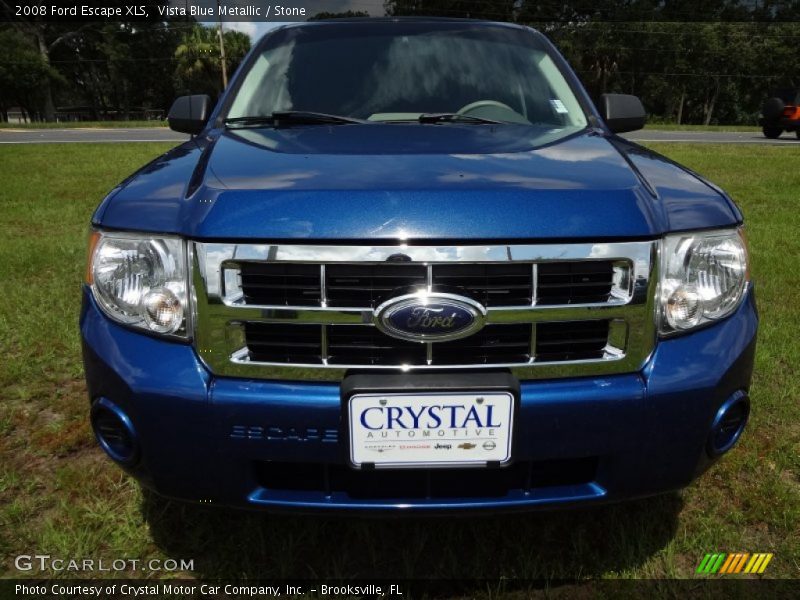 Vista Blue Metallic / Stone 2008 Ford Escape XLS