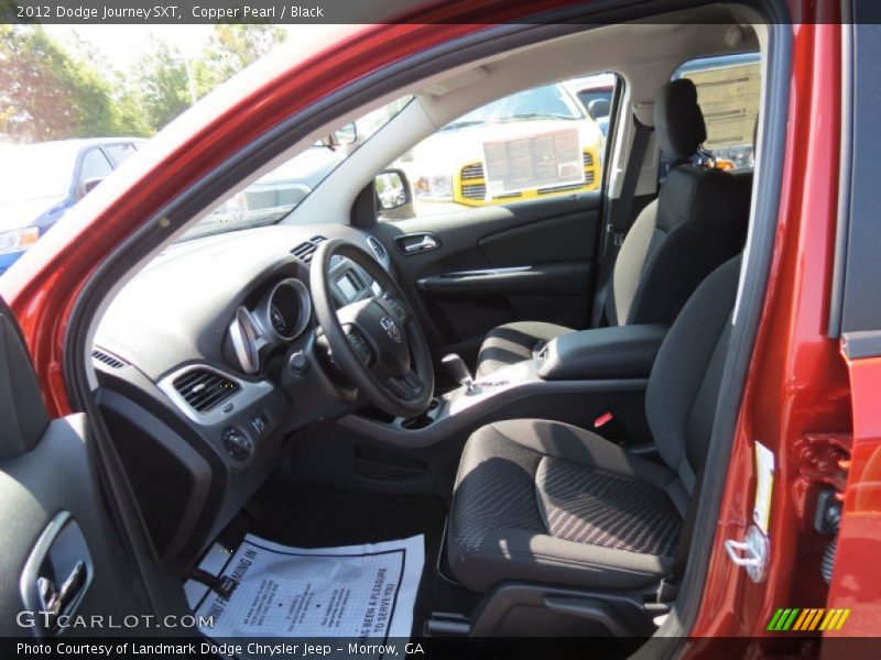 Copper Pearl / Black 2012 Dodge Journey SXT