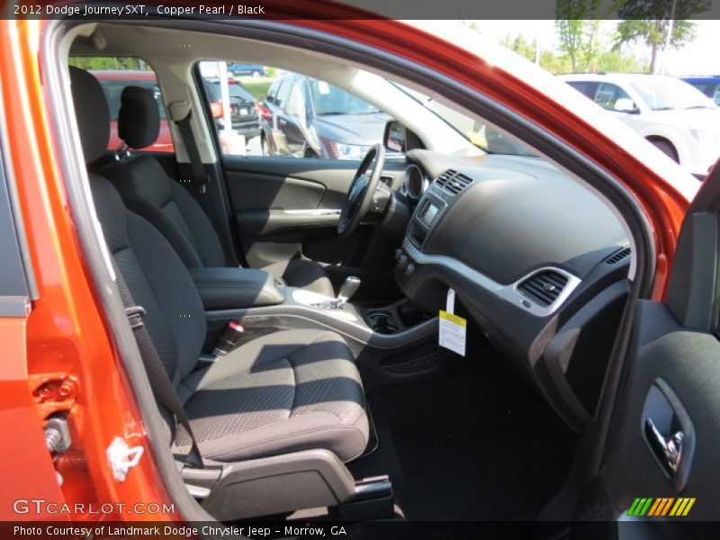Copper Pearl / Black 2012 Dodge Journey SXT