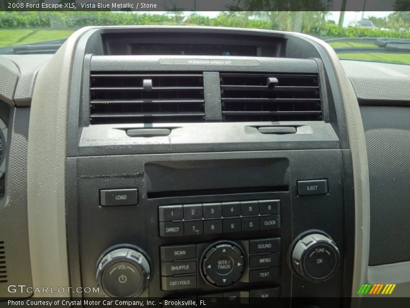 Vista Blue Metallic / Stone 2008 Ford Escape XLS