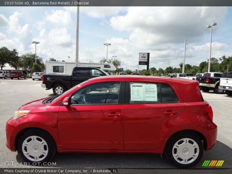 Barcelona Red Metallic / Charcoal 2010 Scion xD