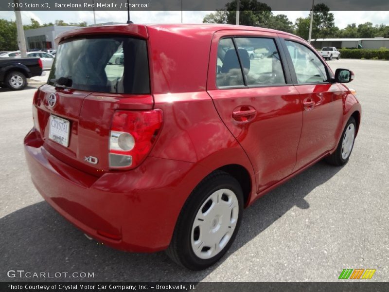 Barcelona Red Metallic / Charcoal 2010 Scion xD