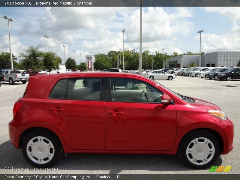 Barcelona Red Metallic / Charcoal 2010 Scion xD