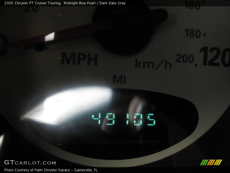 Midnight Blue Pearl / Dark Slate Gray 2005 Chrysler PT Cruiser Touring