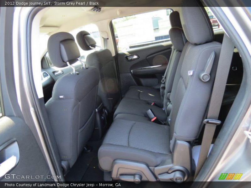 Storm Grey Pearl / Black 2012 Dodge Journey SXT