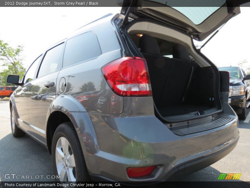 Storm Grey Pearl / Black 2012 Dodge Journey SXT