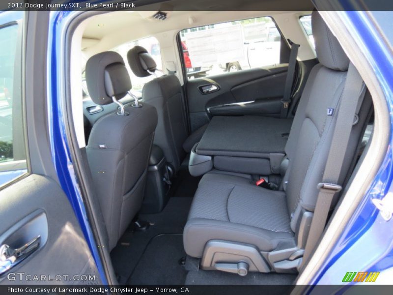 Blue Pearl / Black 2012 Dodge Journey SXT