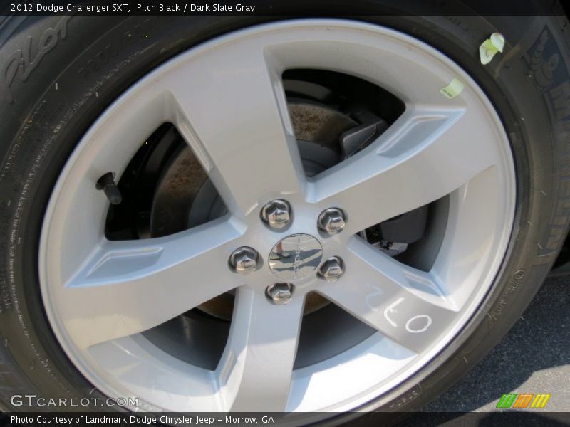 Pitch Black / Dark Slate Gray 2012 Dodge Challenger SXT