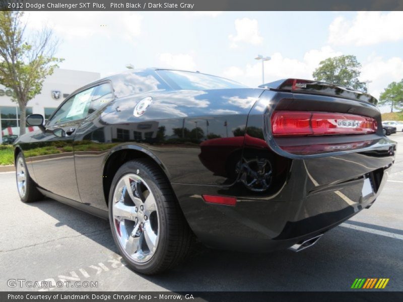 Pitch Black / Dark Slate Gray 2012 Dodge Challenger SXT Plus