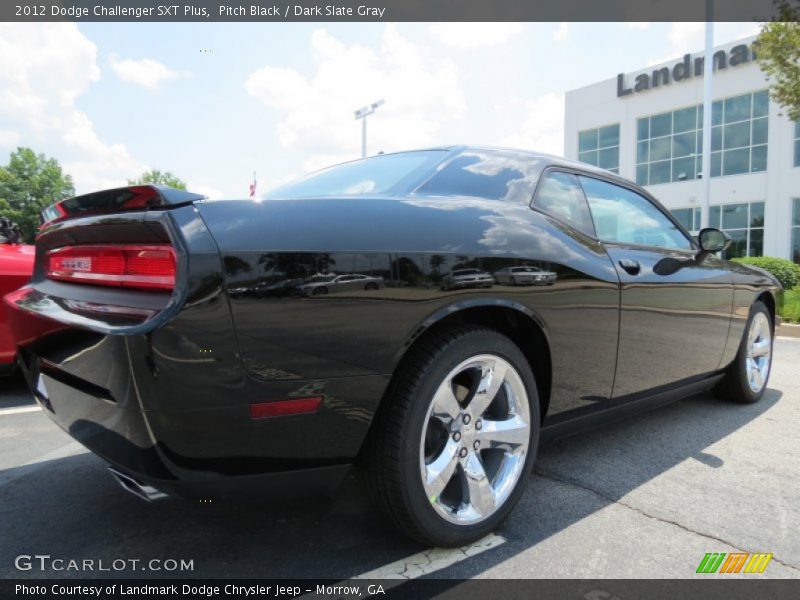 Pitch Black / Dark Slate Gray 2012 Dodge Challenger SXT Plus