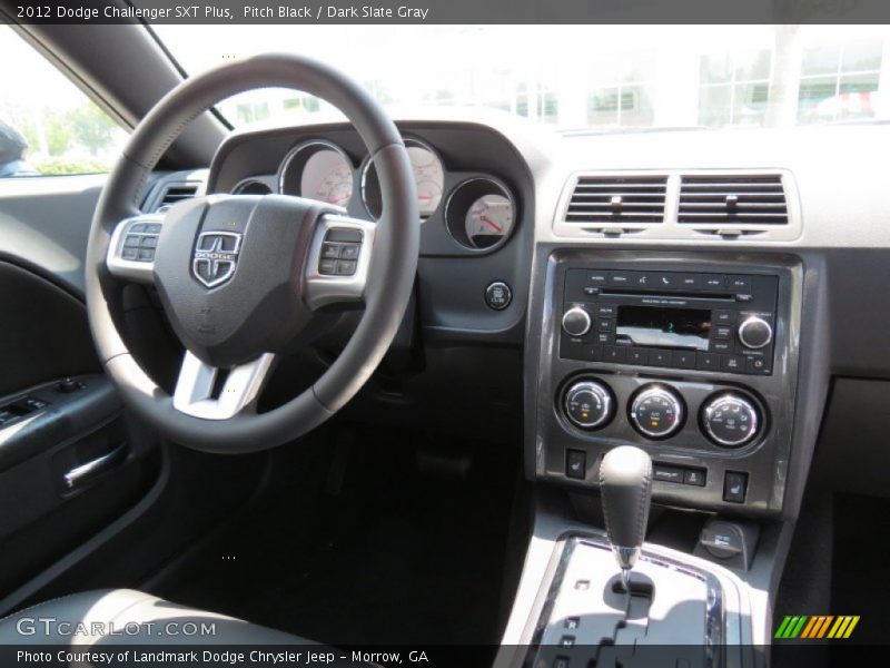 Pitch Black / Dark Slate Gray 2012 Dodge Challenger SXT Plus