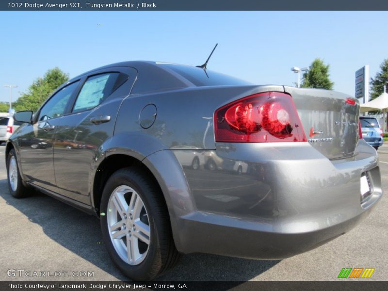 Tungsten Metallic / Black 2012 Dodge Avenger SXT
