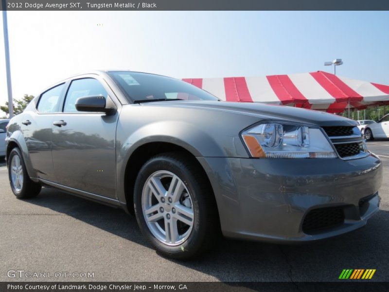 Tungsten Metallic / Black 2012 Dodge Avenger SXT