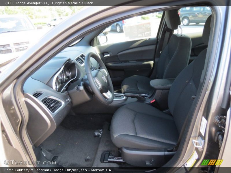 Front Seat of 2012 Avenger SXT