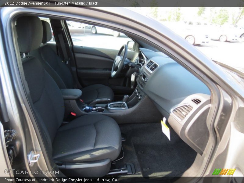 Tungsten Metallic / Black 2012 Dodge Avenger SXT
