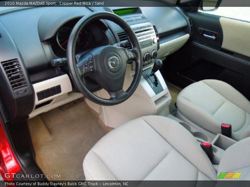 Sand Interior - 2010 MAZDA5 Sport 