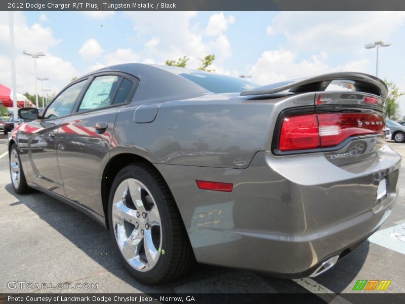 Tungsten Metallic / Black 2012 Dodge Charger R/T Plus