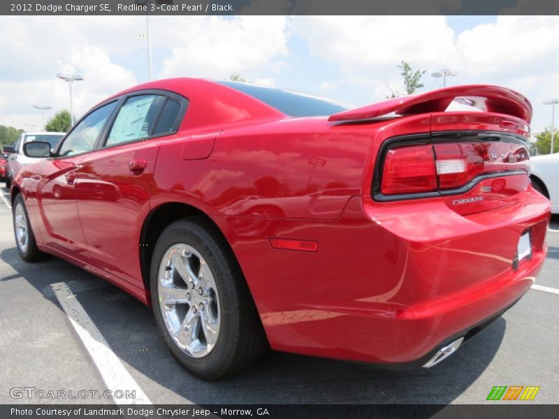 Redline 3-Coat Pearl / Black 2012 Dodge Charger SE