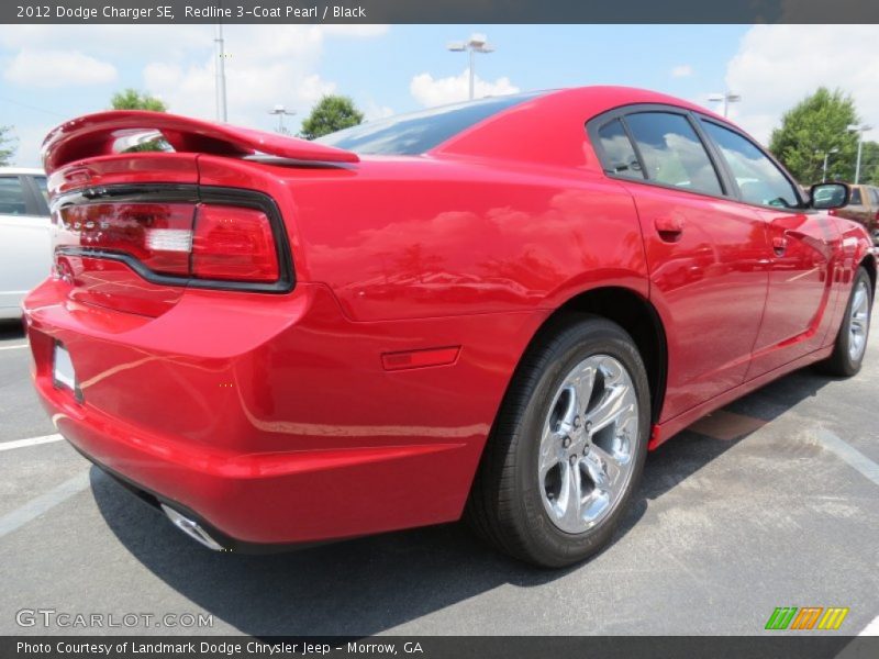 Redline 3-Coat Pearl / Black 2012 Dodge Charger SE