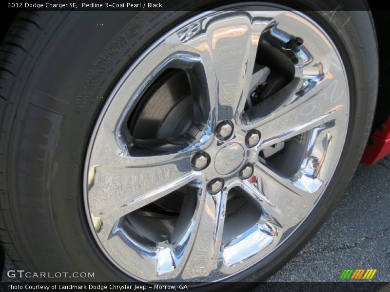 Redline 3-Coat Pearl / Black 2012 Dodge Charger SE
