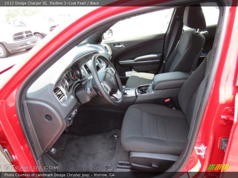 Redline 3-Coat Pearl / Black 2012 Dodge Charger SE