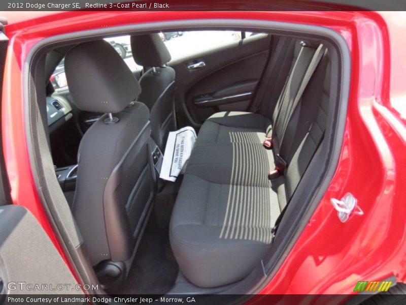 Redline 3-Coat Pearl / Black 2012 Dodge Charger SE