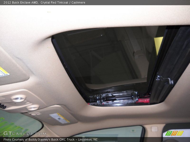 Crystal Red Tintcoat / Cashmere 2012 Buick Enclave AWD