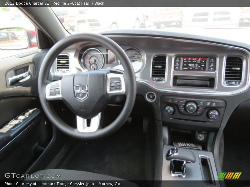 Redline 3-Coat Pearl / Black 2012 Dodge Charger SE