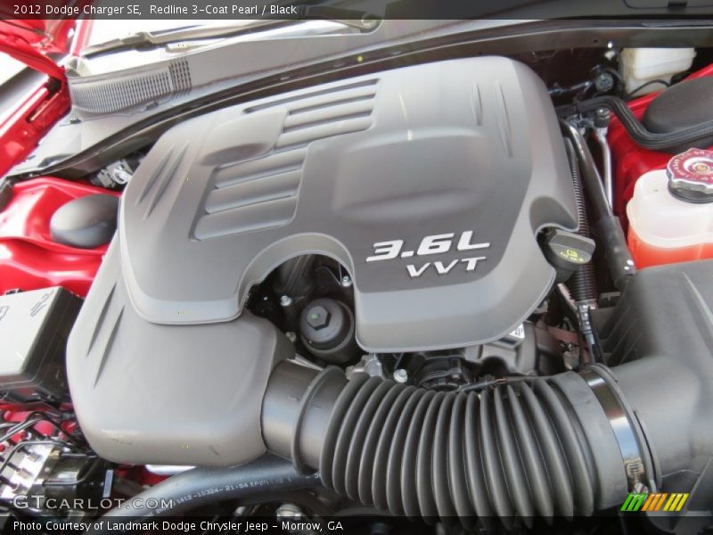 Redline 3-Coat Pearl / Black 2012 Dodge Charger SE