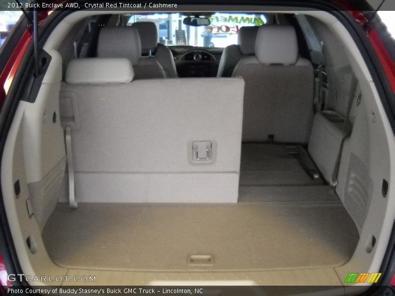 Crystal Red Tintcoat / Cashmere 2012 Buick Enclave AWD