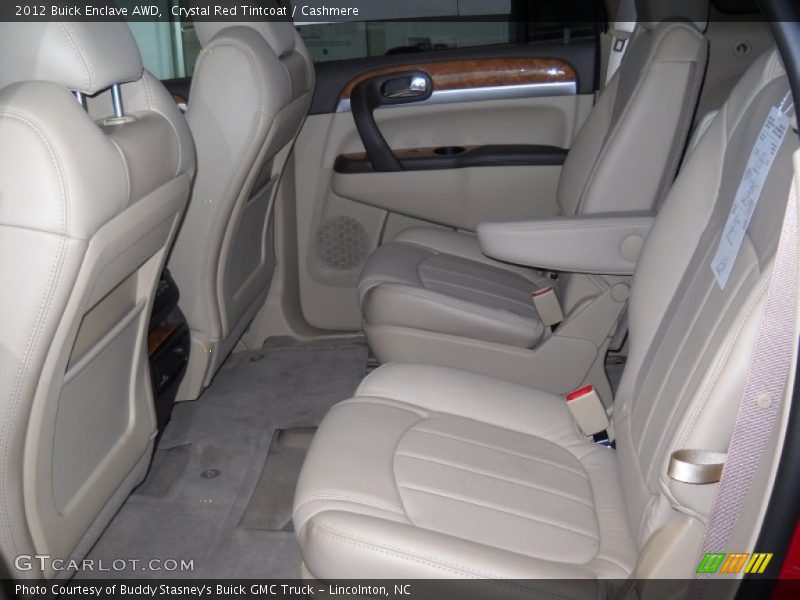 Crystal Red Tintcoat / Cashmere 2012 Buick Enclave AWD