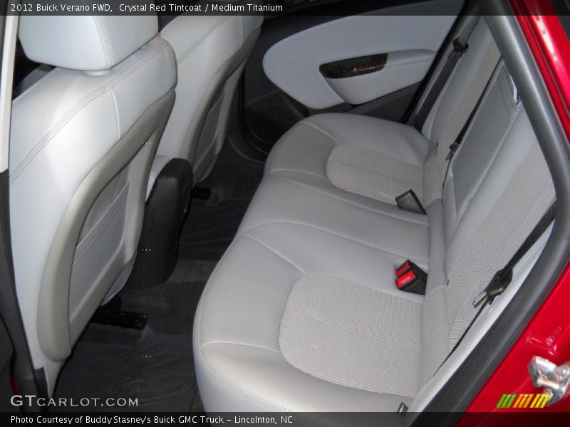 Crystal Red Tintcoat / Medium Titanium 2012 Buick Verano FWD