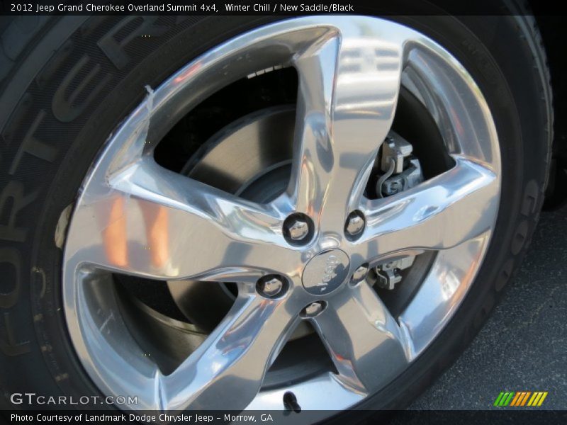  2012 Grand Cherokee Overland Summit 4x4 Wheel