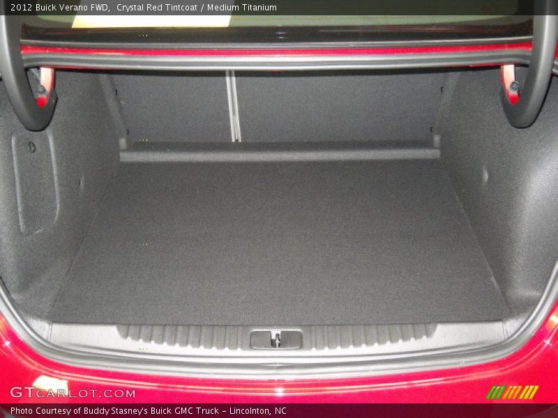 Crystal Red Tintcoat / Medium Titanium 2012 Buick Verano FWD