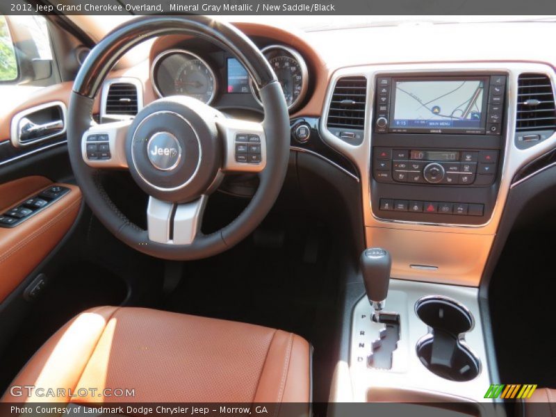 Dashboard of 2012 Grand Cherokee Overland