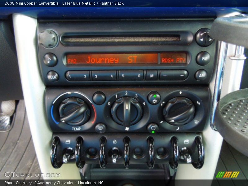 Laser Blue Metallic / Panther Black 2008 Mini Cooper Convertible
