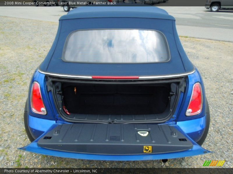 Laser Blue Metallic / Panther Black 2008 Mini Cooper Convertible