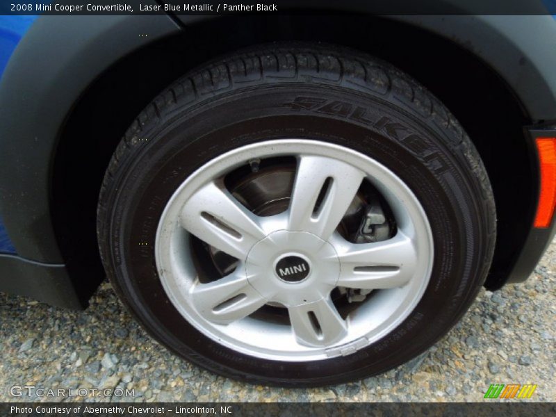 Laser Blue Metallic / Panther Black 2008 Mini Cooper Convertible