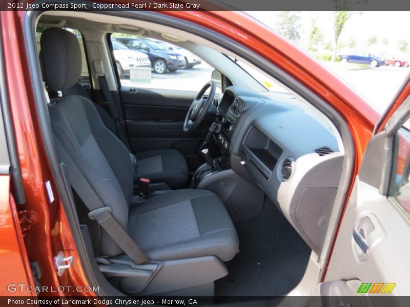 Copperhead Pearl / Dark Slate Gray 2012 Jeep Compass Sport