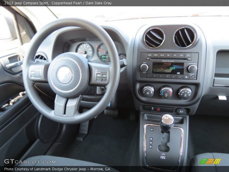 Copperhead Pearl / Dark Slate Gray 2012 Jeep Compass Sport