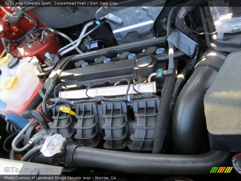 Copperhead Pearl / Dark Slate Gray 2012 Jeep Compass Sport